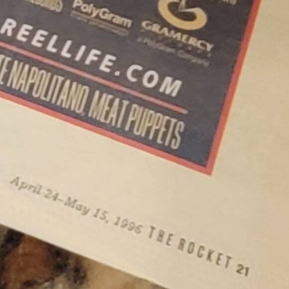 Pamela Anderson Barb Wire 1996 The Rocket Newspaper Clipping - Picture 2 of 2